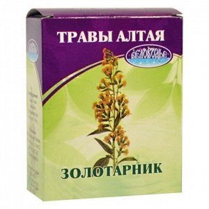 Золотая розга (золотарник), трава, 50 г, коробочка, чайный напиток