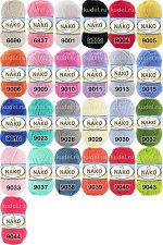 Пряжа NAKO BAMBINO MARVEL 25% шерсть, 75% акрил, 130 м, 50 г