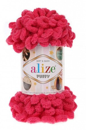 Пряжа Alize PUFFY 100% микрополиэстер, 9.2 м, 100 г