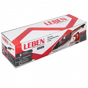 LEBEN Щётка-отпариватель-утюг 1000Вт, тефл. покрыт, терморегулятор, резевр. 100мл, пар 15гр.мин.
