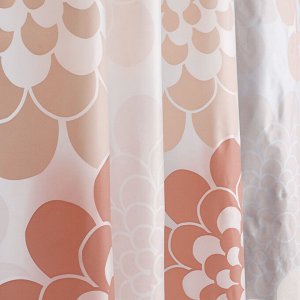 VETTA Шторка для ванной, ПЕВА, 60 г/м2, 180х180см, Цветы, 022