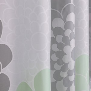 VETTA Шторка для ванной, полиэстер, 90 г/м2, 180x180см, ЛЕОПАРД