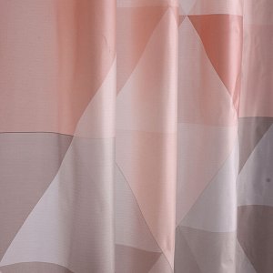 VETTA Шторка для ванной, ПЕВА, 60 г/м2, 180х180см, Геометрия, 033