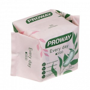PROWAY Прокладки ежедневные, 20шт