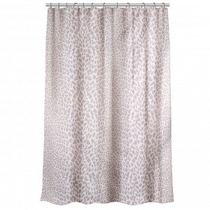 VETTA Шторка для ванной, с утяжелителем, полиэстер, 80 г/м2, 180х180см, Энимал, 009