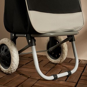 VETTA Тележка + сумка, до 30кг, 36х26х95см, 28л, брезент, колеса ЭВА d16см