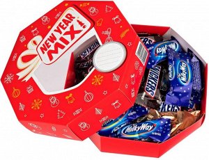 Mаrs Minis Mix (262 гр) Шайба Minis Большой Новогодний подарочный набор Mix