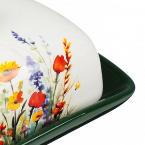 MILLIMI Полевые цветы Масленка, 17х12x8см, керамика