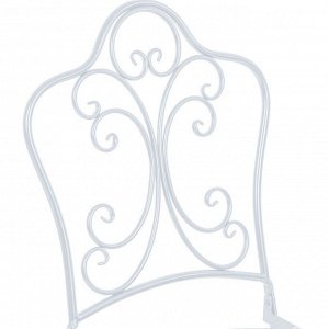 INBLOOM Набор мебели: стол 74x8x61см, стулья 2шт 104x19x40см белый, металл