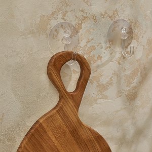 VETTA Набор крючков на присоске, прозрачные, 3шт, WF-058