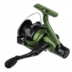 AZOR FISHING Катушка безынерционная с задним фрикционом "Тур" TR-40, 1п.п, 2 шпули: пластик