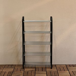 VETTA Этажерка для обуви, 5 ярусов, 42х19х74см, металл, пластик
