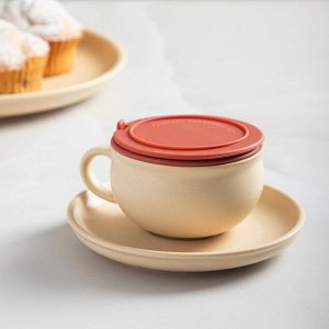 VETTA Ситечко для кружки с крышкой, 9,4х5см, силикон