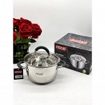 Кастрюля из нержавеющей стали с крышкой FESSLE диаметр 18 см (2.8 л)
