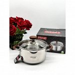 Кастрюля из нержавеющей стали с крышкой FESSLE диаметр 20 см (3.5 л)