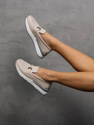 Лоферы Andges 41-TPY9-7-111 beige