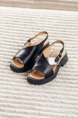 Босоножки Donna Soft 2650 nappa/nero