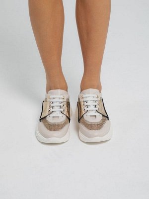 Кроссовки Donna Soft 2682 nappa/silver