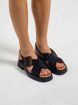 Босоножки Donna Soft 2655 nappa/nero