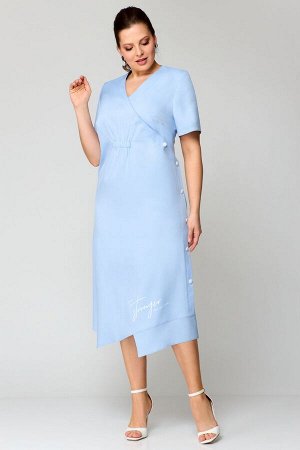 Мишель стиль 1193 голубой, Платье
