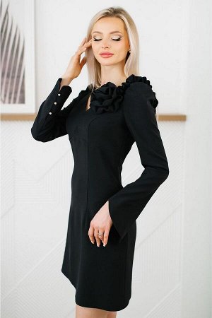 MONA STYLE FASHION&DESIGN 23033 черный, Платье