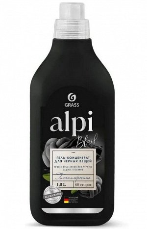 GraSS "ALPI black gel" Концентрир жидкое средство для стирки 1,8л