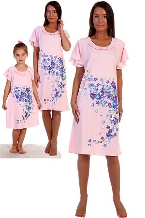 Сорочка Ткань: кулирка
Данный товар можно выбрать по расцветкам:
розовый; ментол