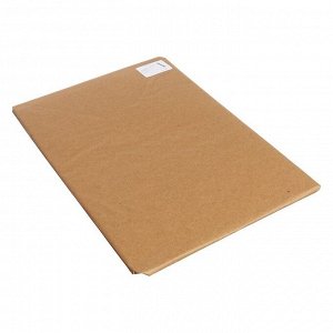 Крафт-бумага, 300 х 420 мм, 120 г/м2, набор 25 листов, коричневая/серая