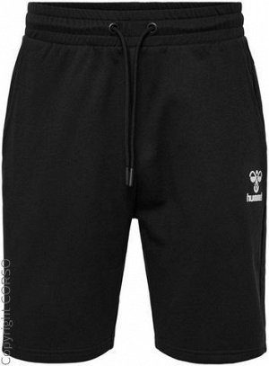 Шорты шорты H бренд hummel (H Shorts) Цвет изделия: черный Бренд: hummel Ассортимент: Спорт Размерная категория: Нормальные размеры Шорты от HUMMEL, эластичный пояс на шнурке, боковые карманы, логотип