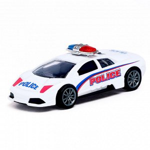 Машина металлическая «Полиция», масштаб 1:50, инерция, МИКС