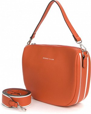 337100/39-05 оранжевый иск.кожа женские сумка (В-Л 2023)