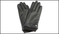338700/19-01 черный иск.кожа женские перчатки (О-З 2023)