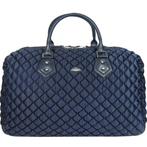 СКИДКА. Сумка дорожная Borgo Antico. 5340 blue romb