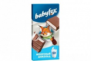 «BabyFox», молочный шоколад, 90 г