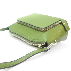 СКИДКА. Женская сумка Borgo Antico. Кожа. 1088 light green