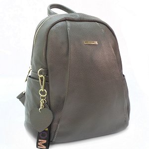 Рюкзак Borgo Antico. Кожа. 7123 grey