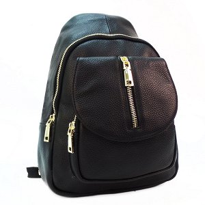 Рюкзак Borgo Antico. Кожа. 6016 black