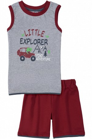 Комплекты для мальчиков "Explorer", цвет Серый