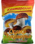 Сказки Лукоморья смесь грибная Кантарелла 300г (8)