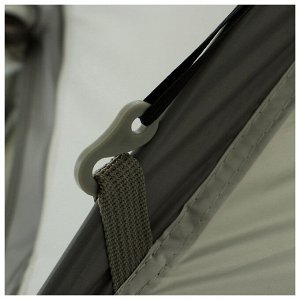 Палатка туристическая 2-местная maclay FISHT 2, 205x150x105 см, трекинговая, однослойная, зелёная