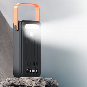 Внешний аккумулятор на солнечной батарее Power Bank 12 в 1 Solar Charger 50000 mAh