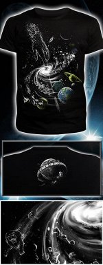 Футболки подростковые Creation of the universe (Светится в темноте и ультрафиолете)