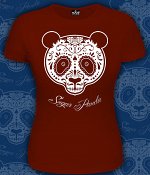 Футболки женские SUGAR PANDA (Светится в темноте и ультрафиолете)