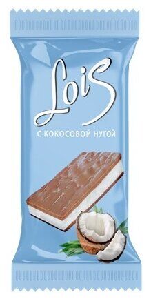 Шоколад Y611 Lois глазированные с кокосовой нугой