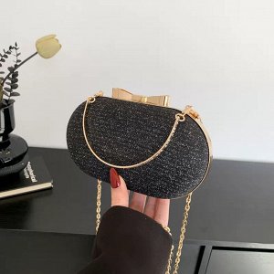 Сумка клатч, женская, вечерняя, блестящая, мини