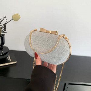 Сумка клатч, женская, вечерняя, блестящая, мини
