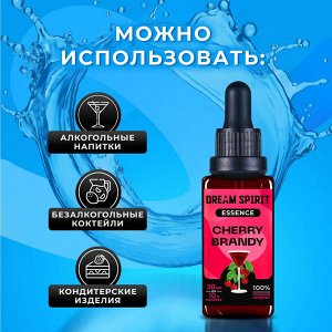 Эссенция Dream Spirit "Черри-бренди\Cherry Brandy" (ароматизатор пищевой), 30 мл