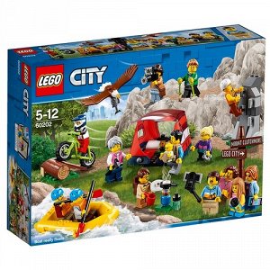 LEGO (Лего) Игрушка Город Любители  активного отдыха ,кор 26*19*6 см.