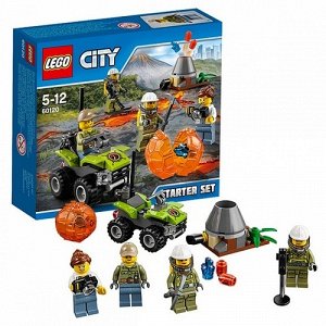 LEGO (Лего) Игрушка Город Набор для начинающих Исследователи Вулканов 14*4,5*16 см