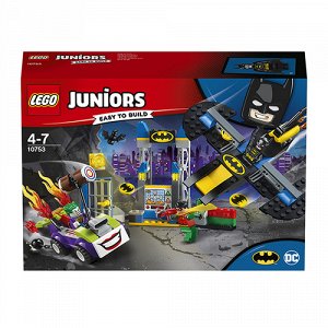 LEGO (Лего) Игрушка Джуниорс Нападение Джокера на Бэтпещеру